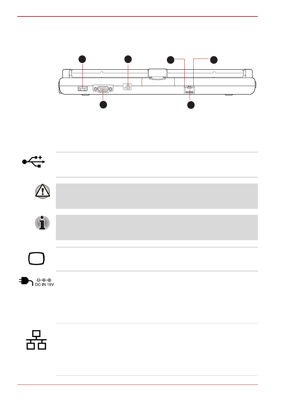Back, Back -6 | Toshiba Portege M780 User Manual | Page 38 / 258