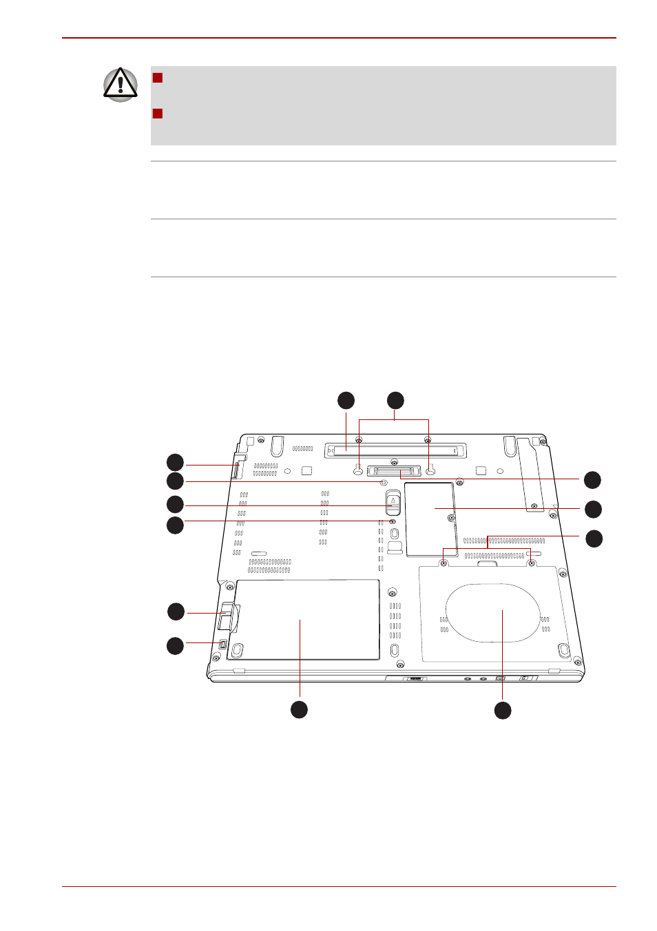 Underside, Underside -7 | Toshiba Portege M780 User Manual | Page 39 / 258