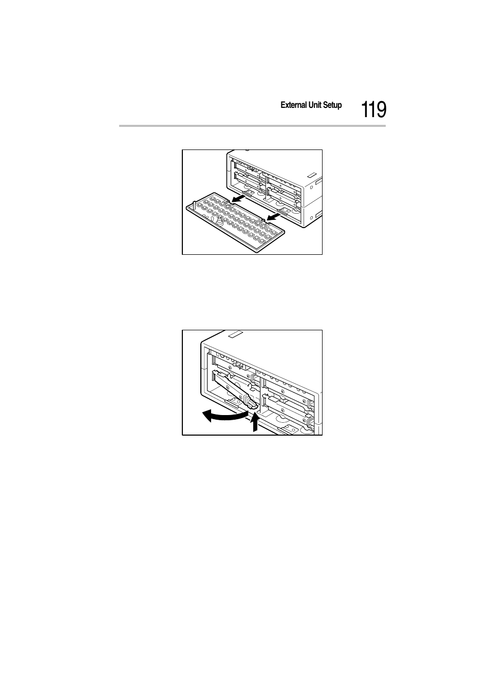 Removing the front panel, Pulling the detachable lever toward you | Toshiba Magnia Z300 User Manual | Page 141 / 272