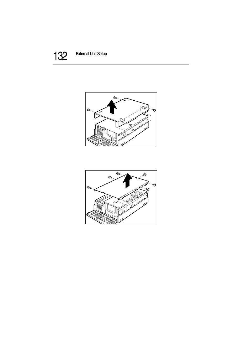 3 open the front panel, Removing the outer cover, 5 remove seven screws and remove the top cover | Removing the top cover | Toshiba Magnia Z300 User Manual | Page 154 / 272