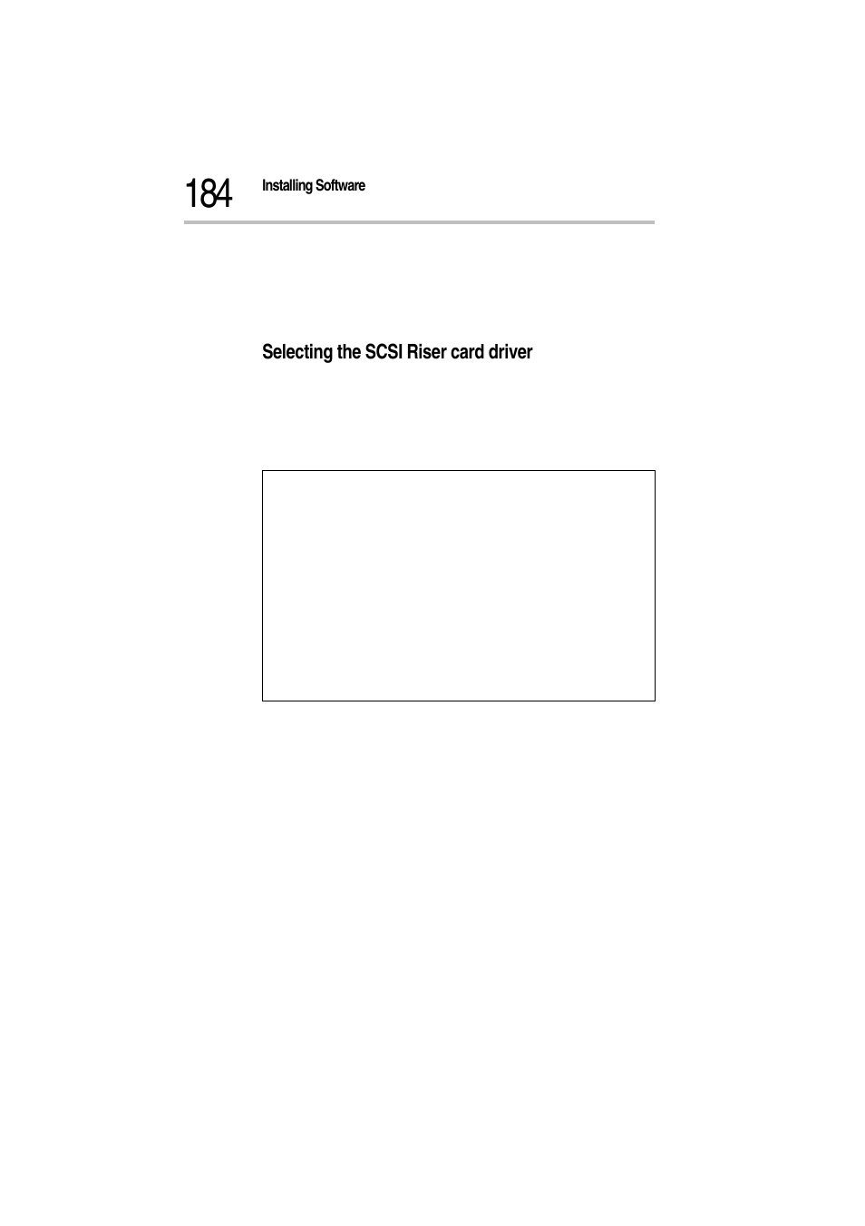 6 input slot number “10008” to megaide property, Selecting the scsi riser card driver | Toshiba Magnia Z300 User Manual | Page 206 / 272