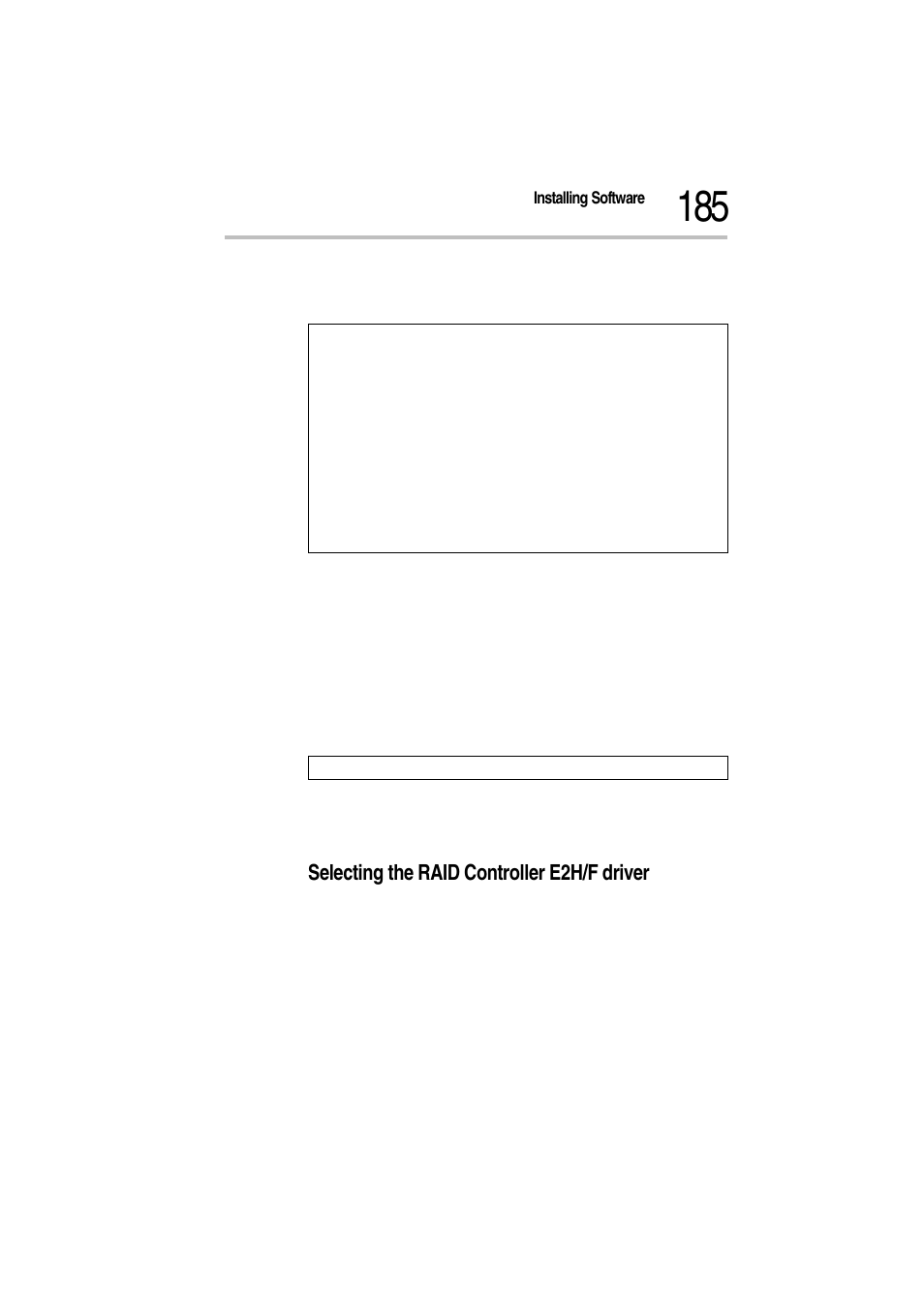 Selecting the raid controller e2h/f driver | Toshiba Magnia Z300 User Manual | Page 207 / 272