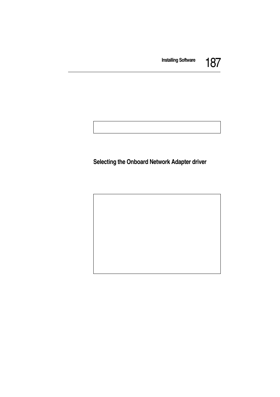 Selecting the onboard network adapter driver | Toshiba Magnia Z300 User Manual | Page 209 / 272