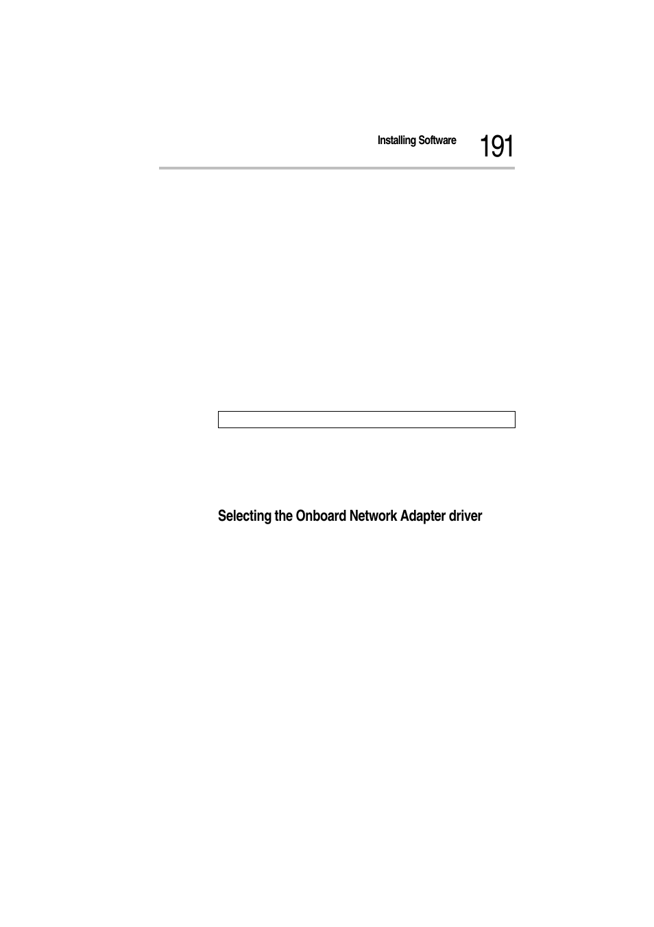 1 select “select an additional driver, 7 input slot number “1” to mega4_xx parameters, Selecting the onboard network adapter driver | Toshiba Magnia Z300 User Manual | Page 213 / 272