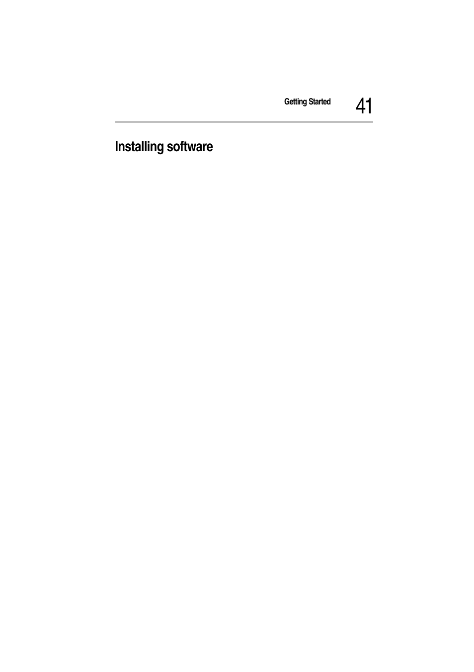 Installing software | Toshiba Magnia Z300 User Manual | Page 63 / 272