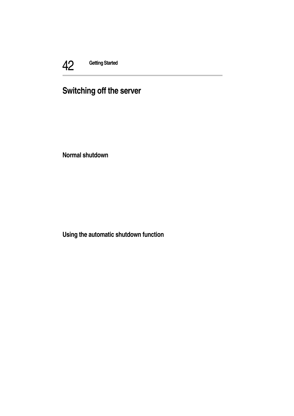 Switching off the server, Normal shutdown, 2 press the power/sleep button | Using the automatic shutdown function | Toshiba Magnia Z300 User Manual | Page 64 / 272