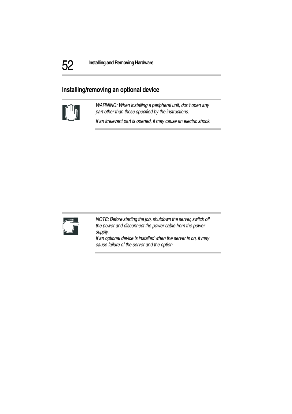 Installing/removing an optional device, 6 install or remove an optional device | Toshiba Magnia Z300 User Manual | Page 74 / 272