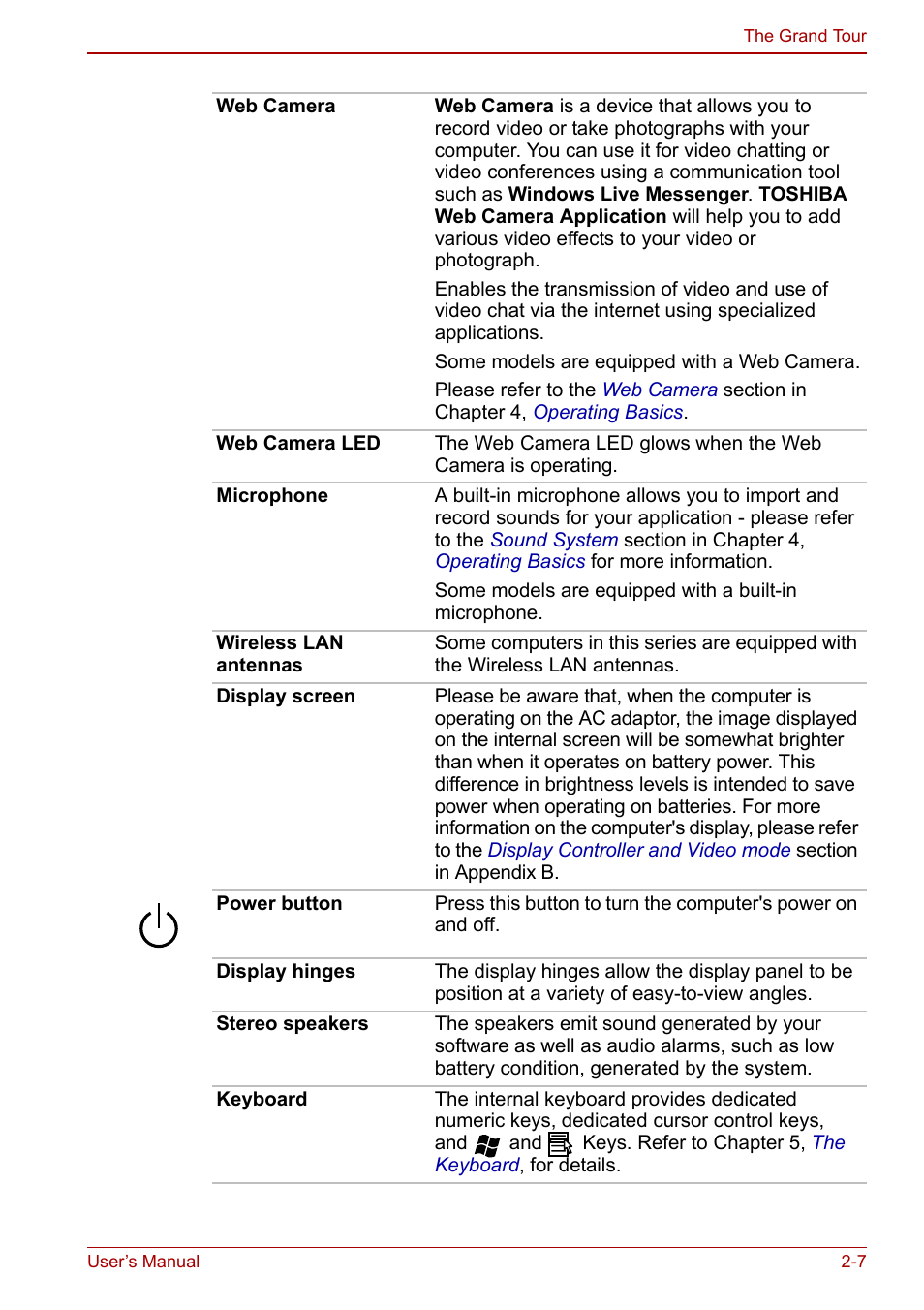 Toshiba Satellite Pro C660D User Manual | Page 39 / 153