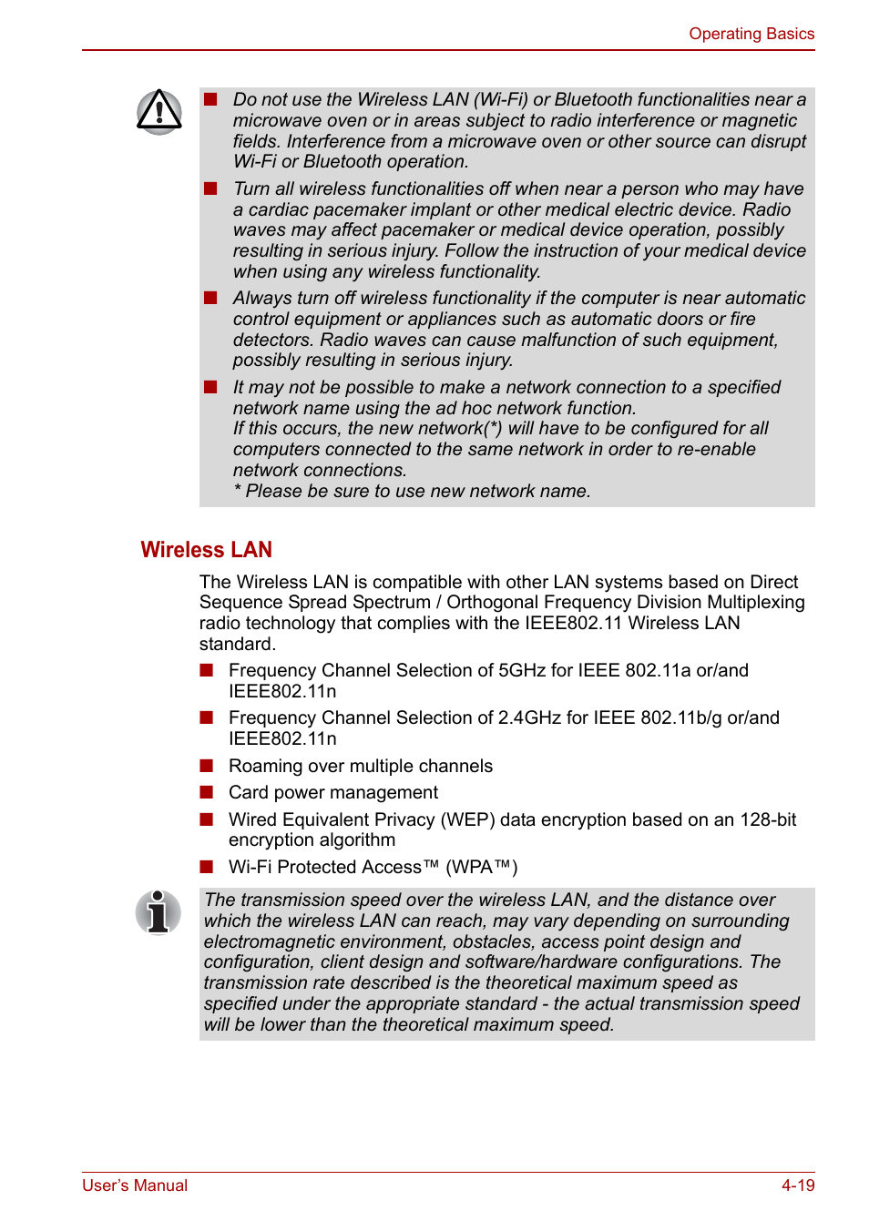 Wireless lan | Toshiba Satellite Pro C660D User Manual | Page 85 / 153