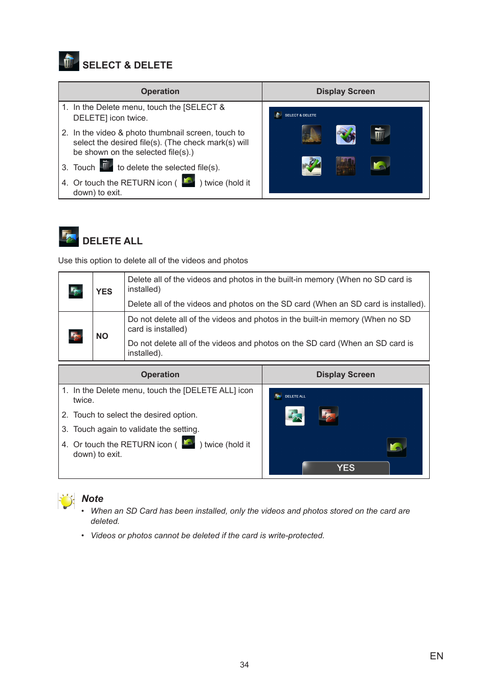 Toshiba Camileo X400 User Manual | Page 34 / 55