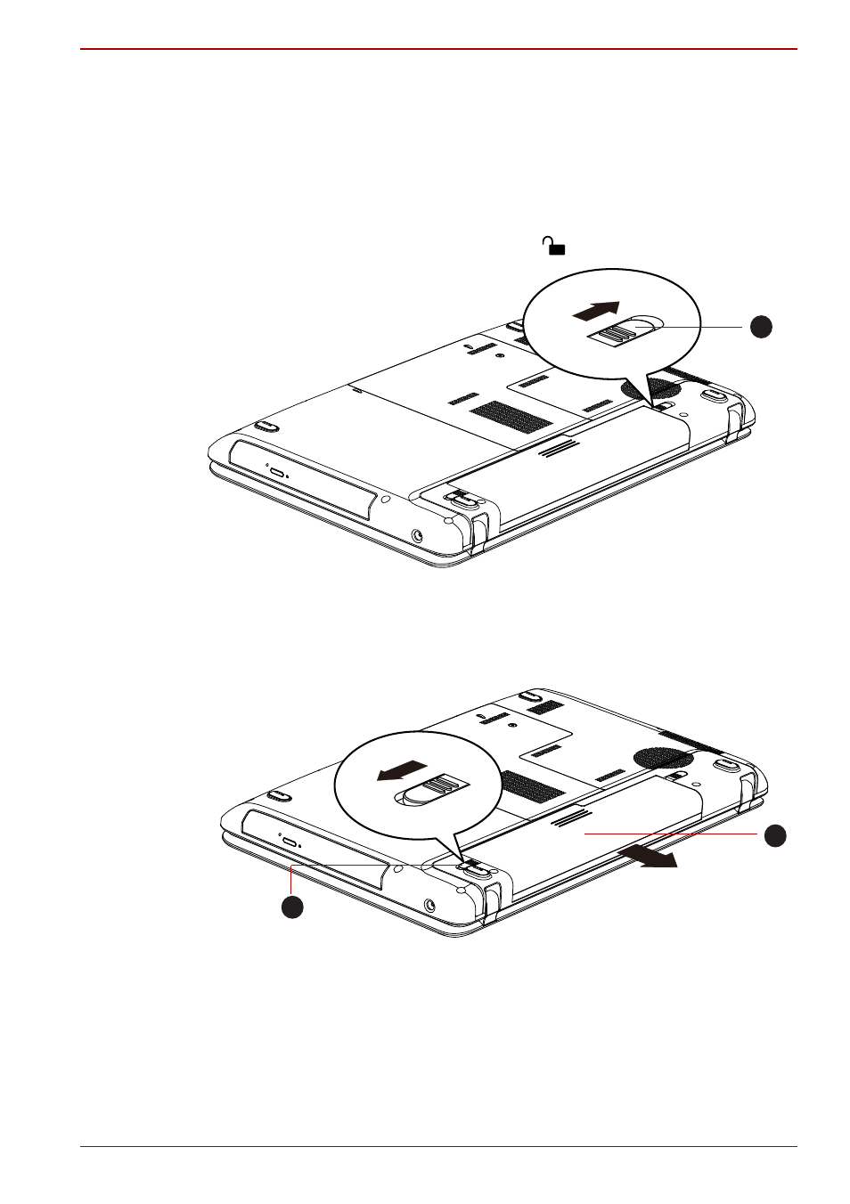 Removing the battery pack | Toshiba Satellite C640 User Manual | Page 110 / 161