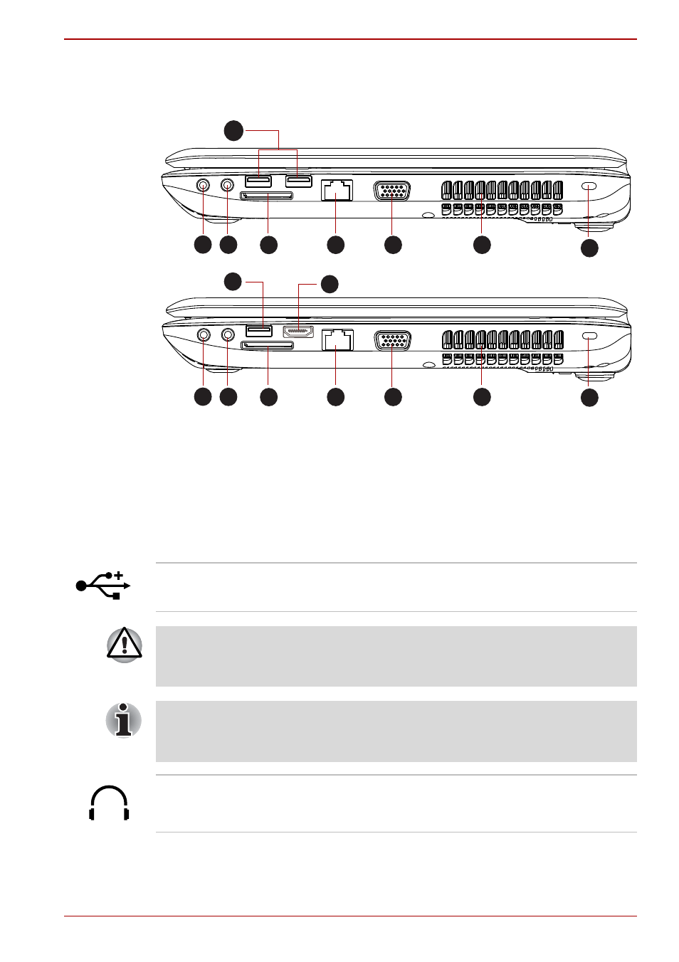 Right side, Right side -3 | Toshiba Satellite C640 User Manual | Page 35 / 161