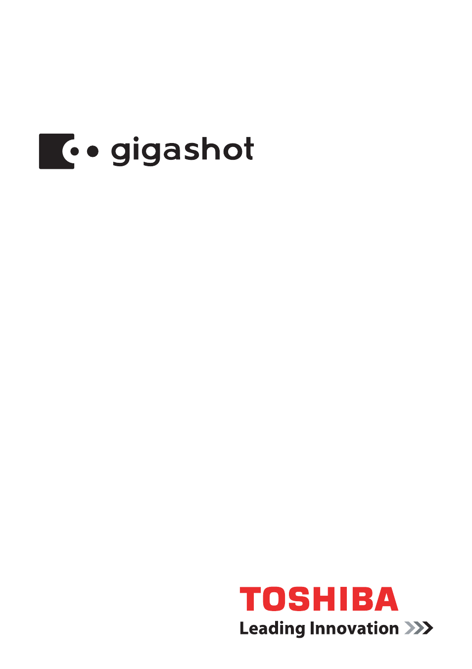 Toshiba Gigashot K Series User Manual | 162 pages