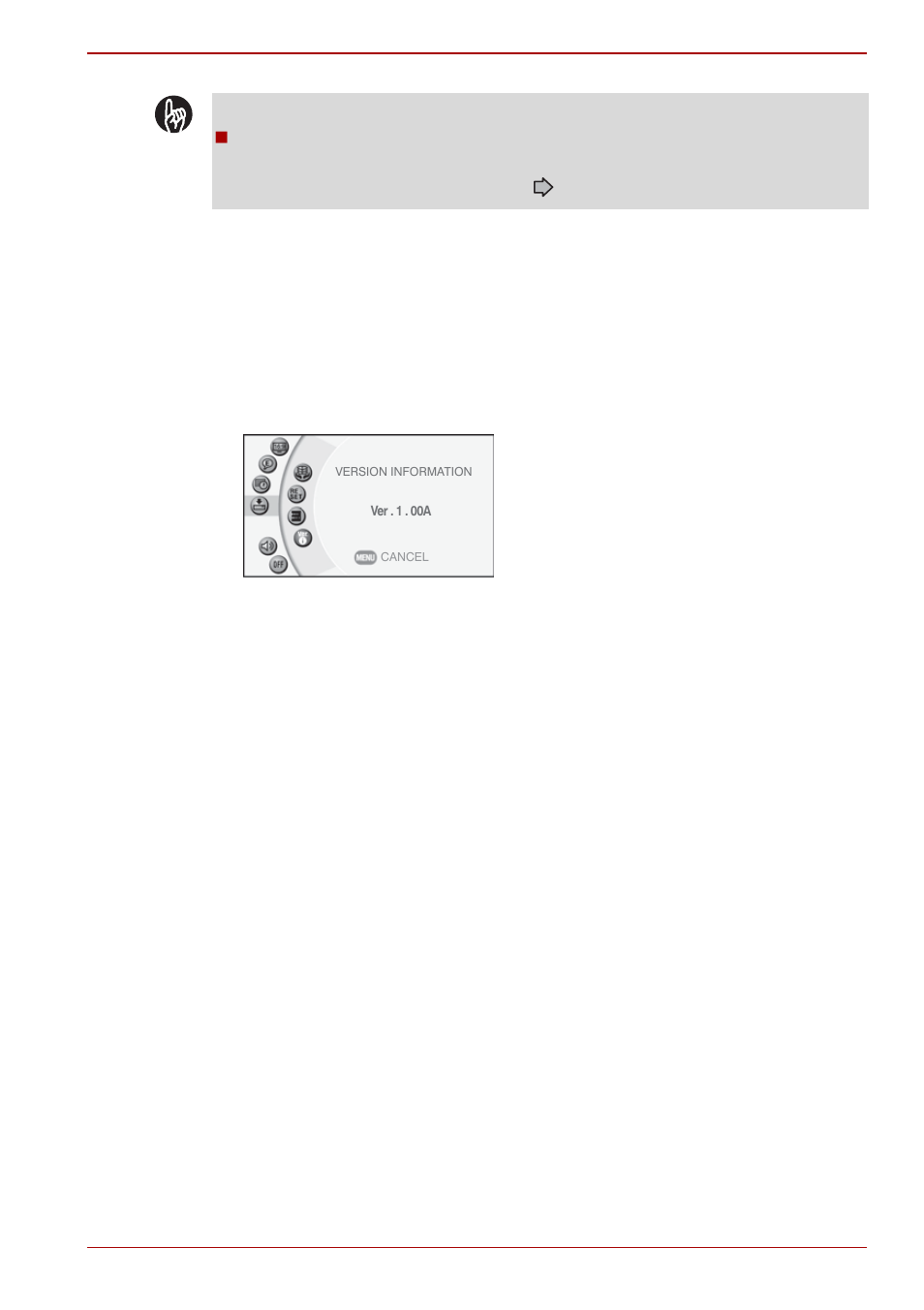 Displaying the version information | Toshiba Gigashot K Series User Manual | Page 127 / 162