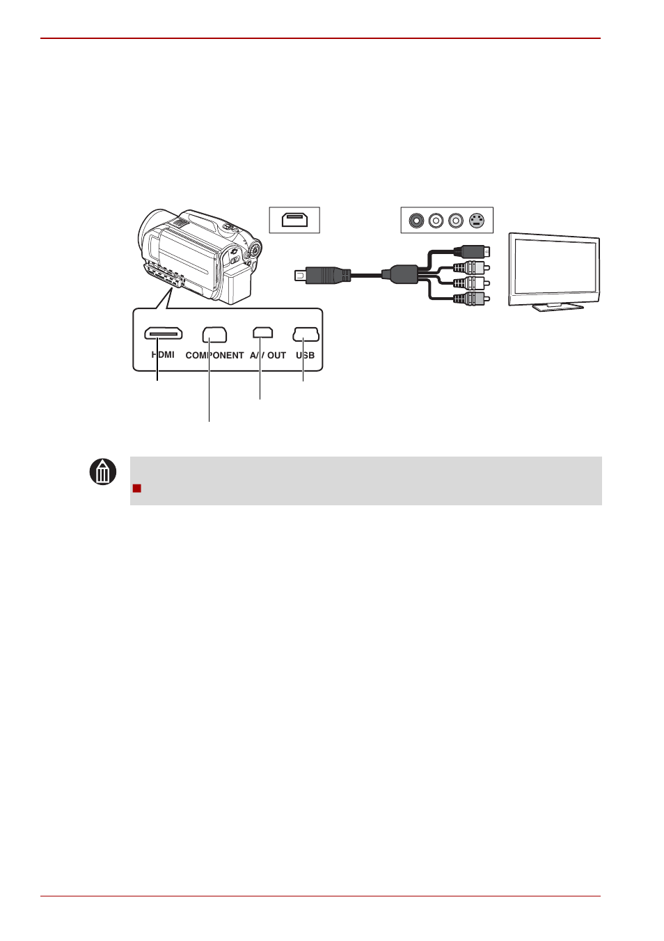 Connecting with av cable | Toshiba Gigashot K Series User Manual | Page 132 / 162
