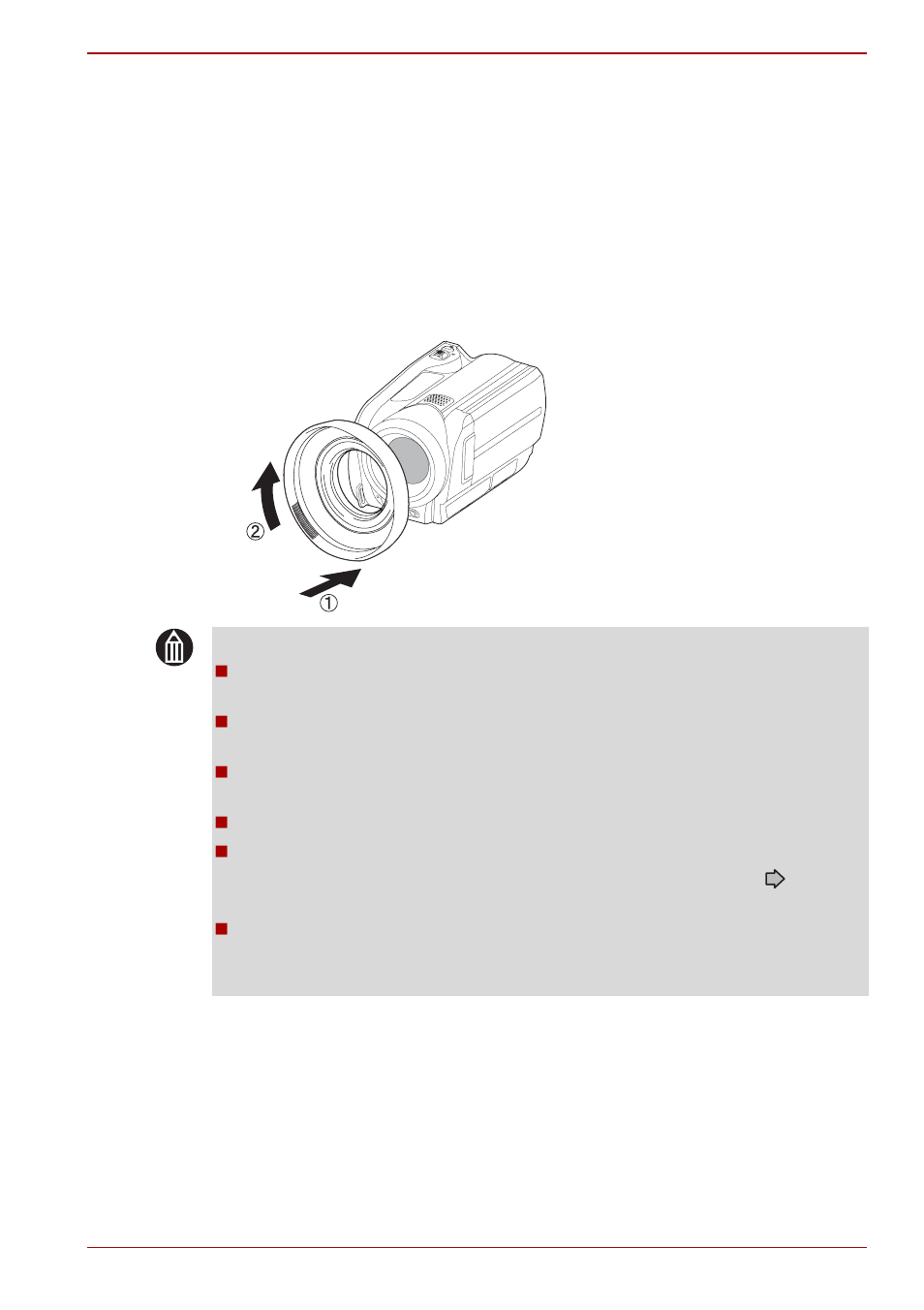 Using the conversion lens or lens hood | Toshiba Gigashot K Series User Manual | Page 41 / 162