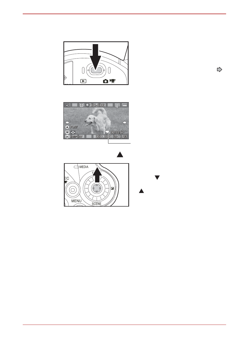 Playing back video | Toshiba Gigashot K Series User Manual | Page 53 / 162