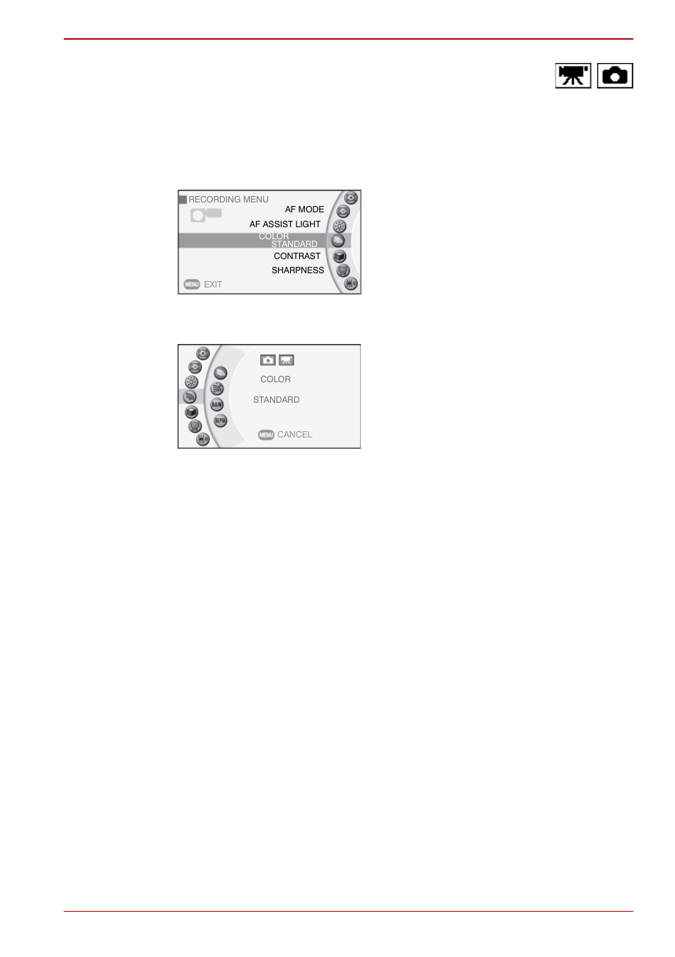 Changing image colors | Toshiba Gigashot K Series User Manual | Page 83 / 162