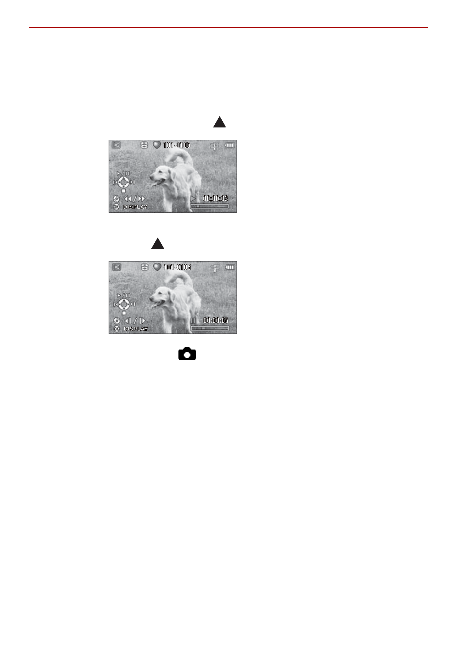 Capturing single video frames as still images | Toshiba Gigashot K Series User Manual | Page 92 / 162