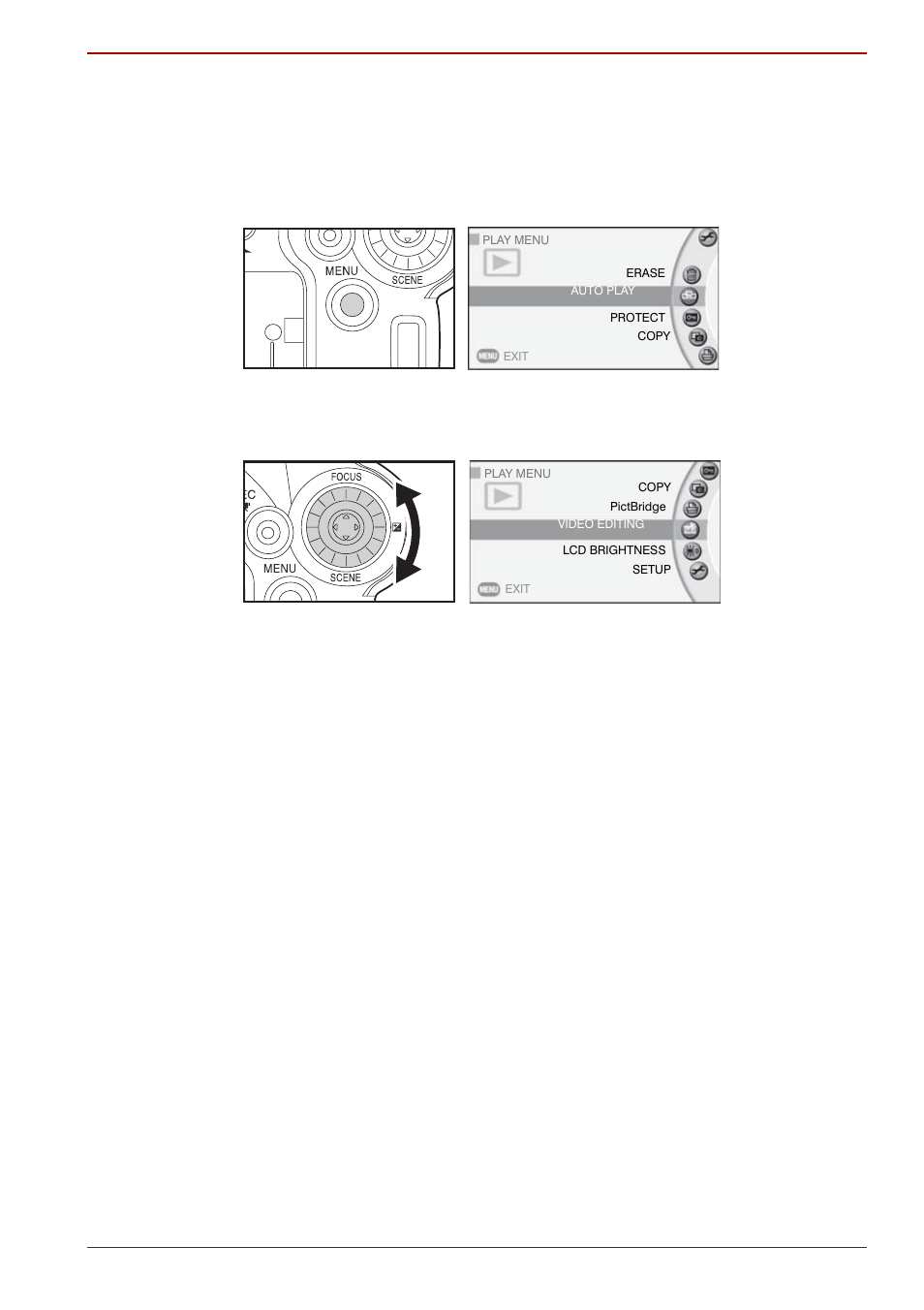 Changing playback settings | Toshiba Gigashot K Series User Manual | Page 95 / 162