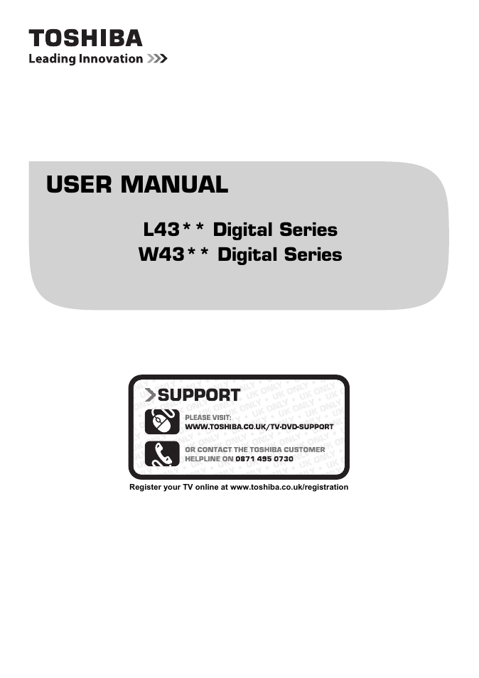 Toshiba W4333 User Manual | 90 pages