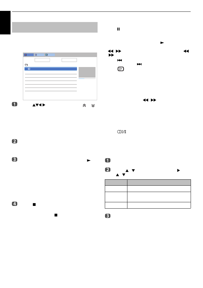 Viewing movie files (on a media server or usb, Device) | Toshiba W4333 User Manual | Page 60 / 90