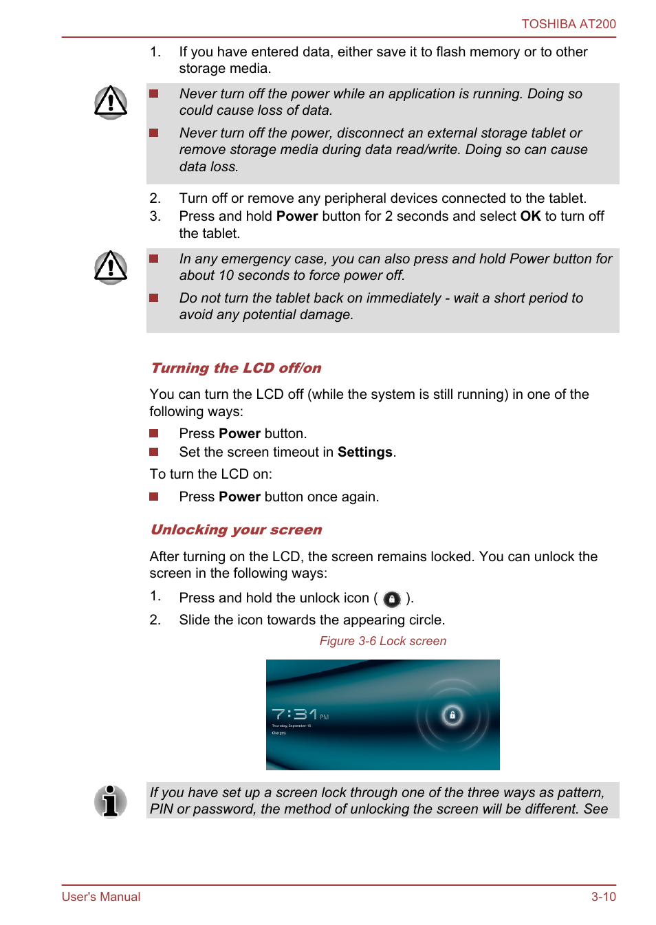 Toshiba AT200 User Manual | Page 22 / 88