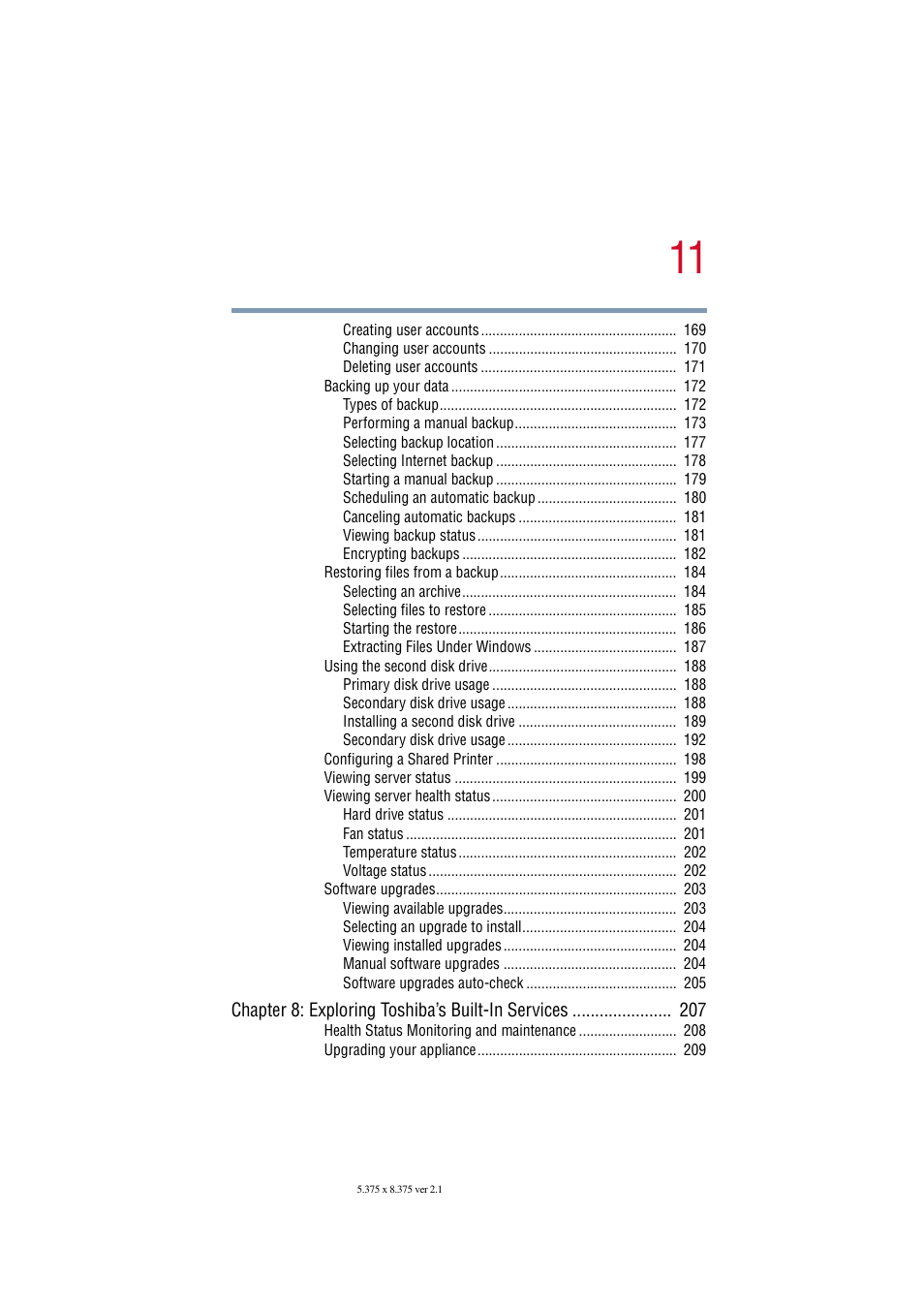 Toshiba Tekbright 700P User Manual | Page 11 / 305