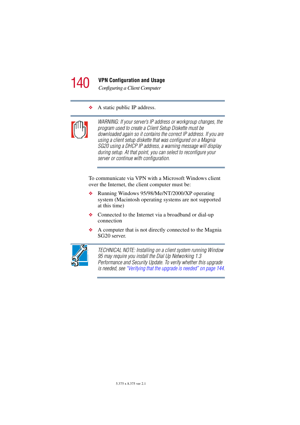 Toshiba Tekbright 700P User Manual | Page 137 / 305