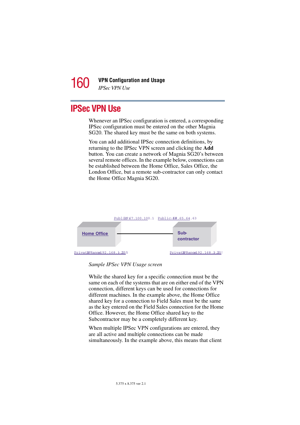 Ipsec vpn use | Toshiba Tekbright 700P User Manual | Page 157 / 305