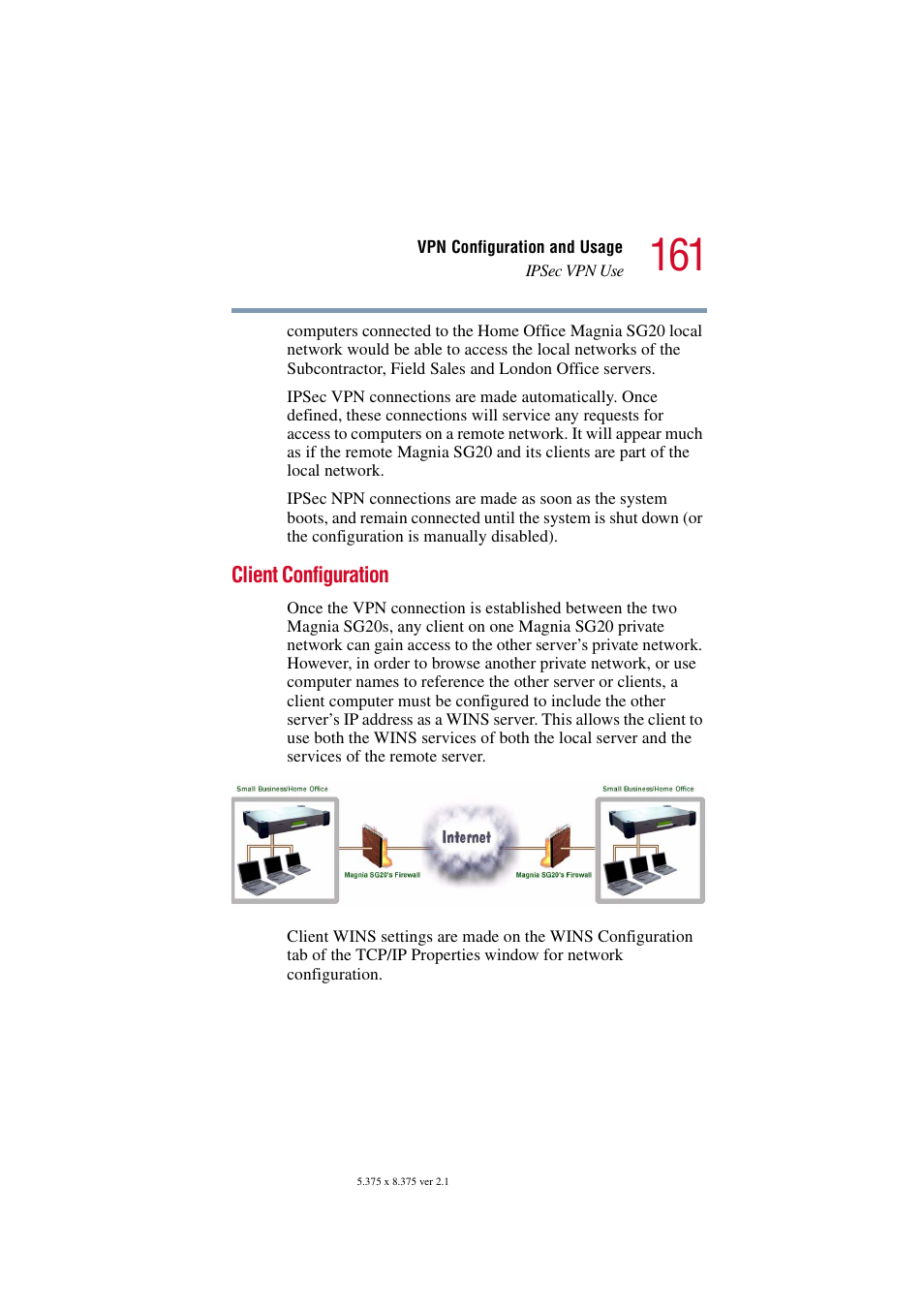 Client configuration | Toshiba Tekbright 700P User Manual | Page 158 / 305