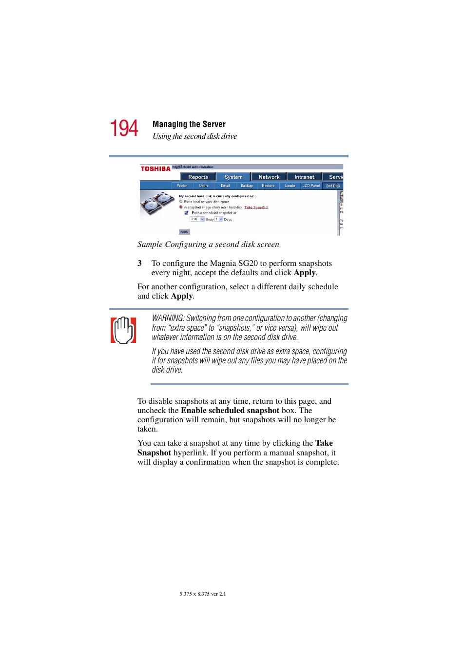 Toshiba Tekbright 700P User Manual | Page 190 / 305