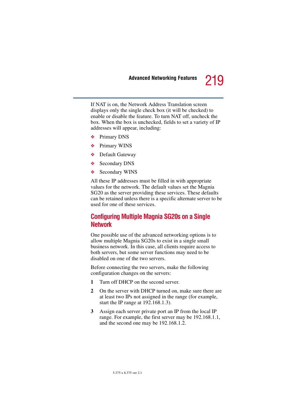 Toshiba Tekbright 700P User Manual | Page 213 / 305