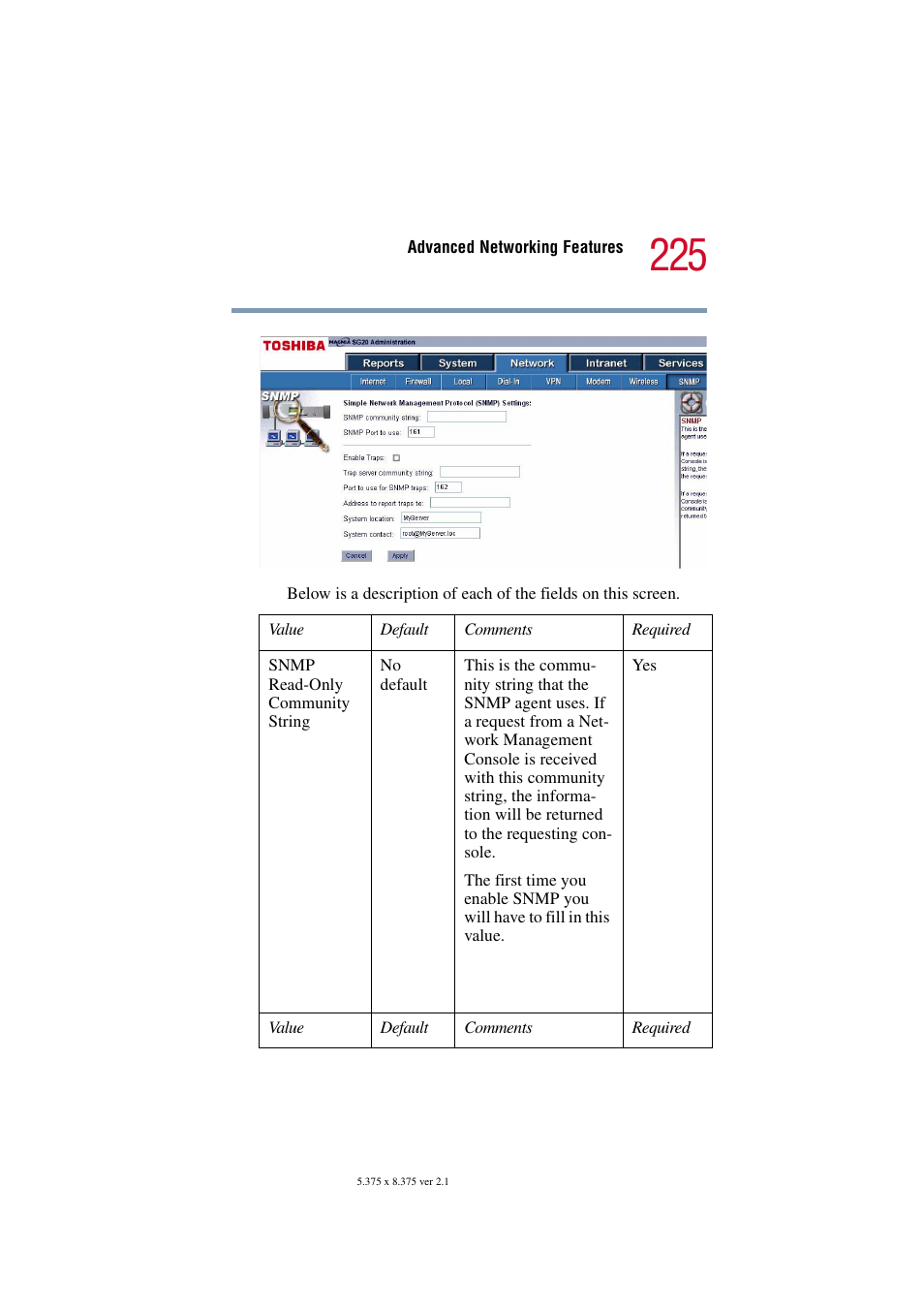 Toshiba Tekbright 700P User Manual | Page 219 / 305