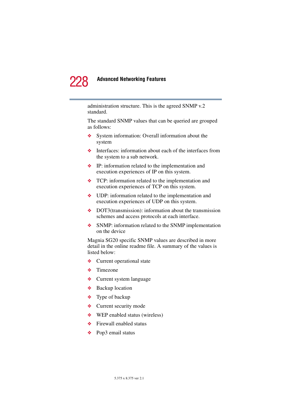 Toshiba Tekbright 700P User Manual | Page 222 / 305