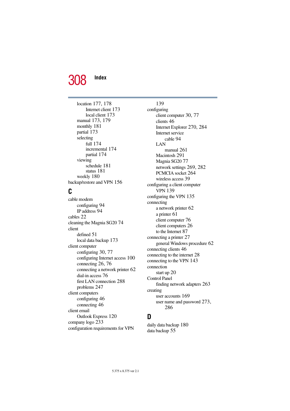 Toshiba Tekbright 700P User Manual | Page 298 / 305