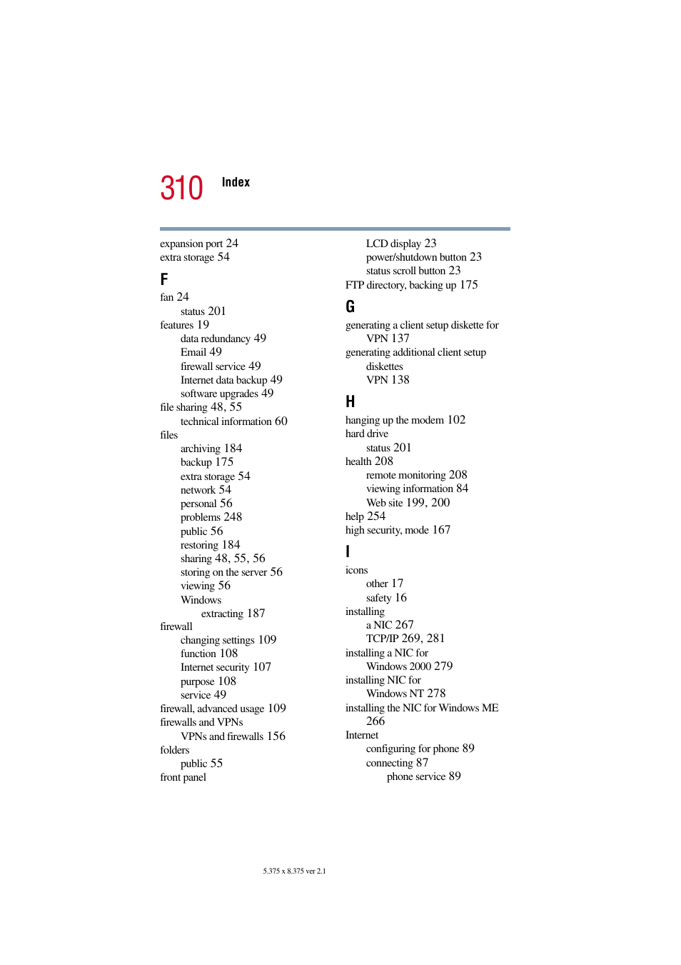 Toshiba Tekbright 700P User Manual | Page 300 / 305