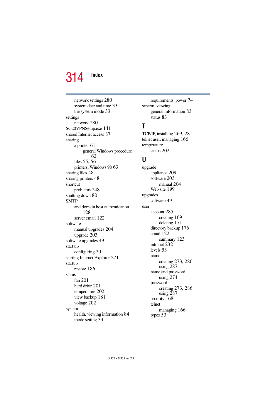 Toshiba Tekbright 700P User Manual | Page 304 / 305