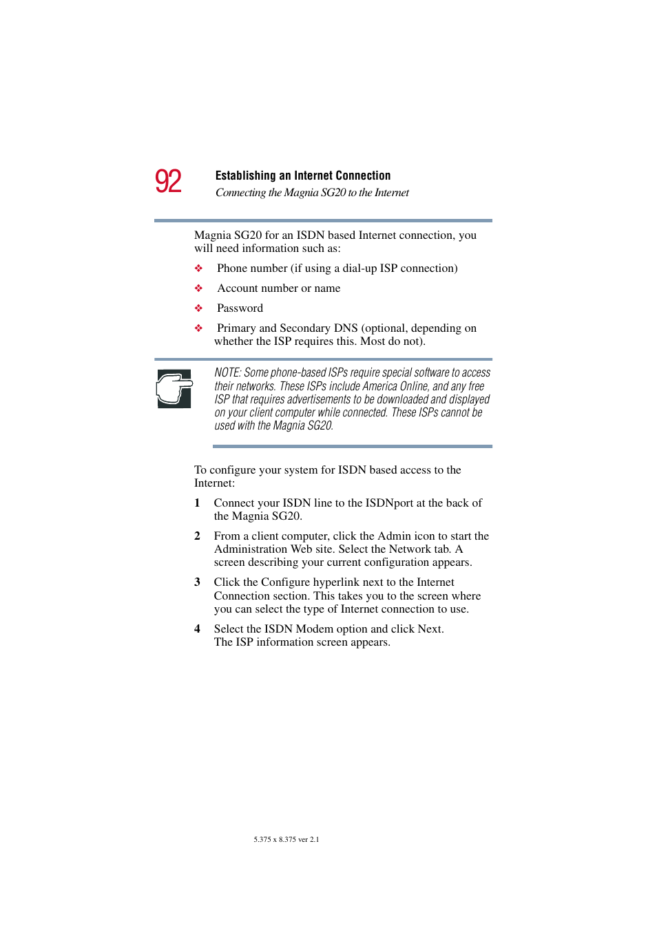 Toshiba Tekbright 700P User Manual | Page 91 / 305