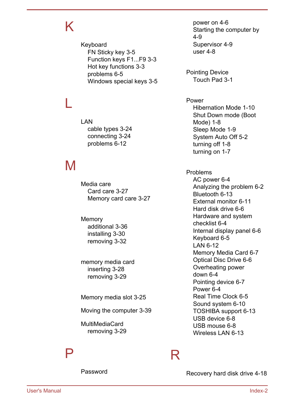 Toshiba LX830 User Manual | Page 130 / 131