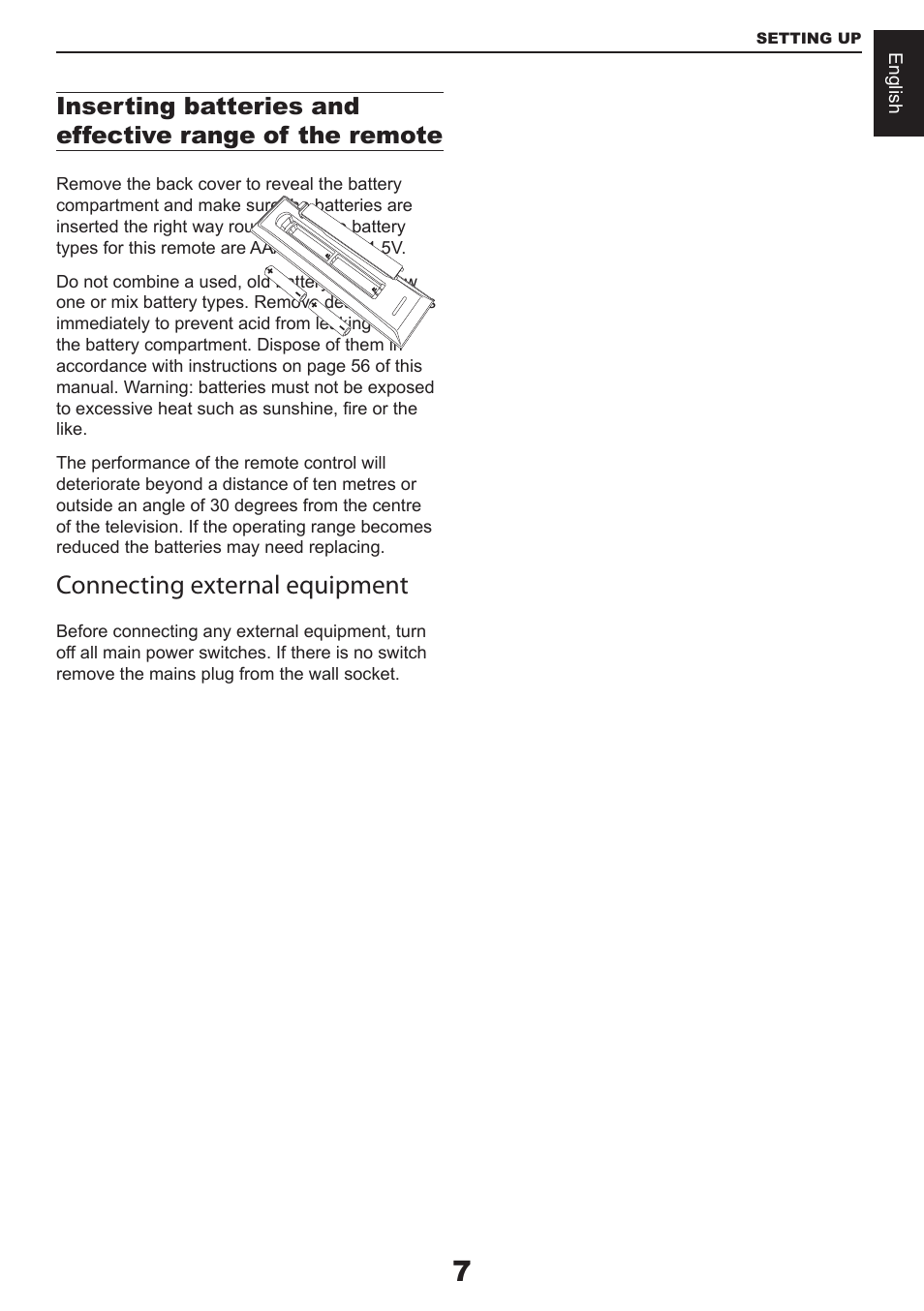 Connecting external equipment | Toshiba CV711 User Manual | Page 8 / 57