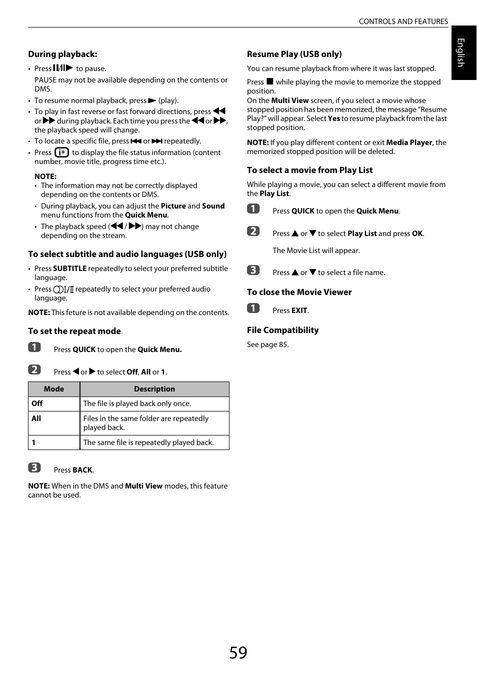 Toshiba ML933 User Manual | Page 59 / 91