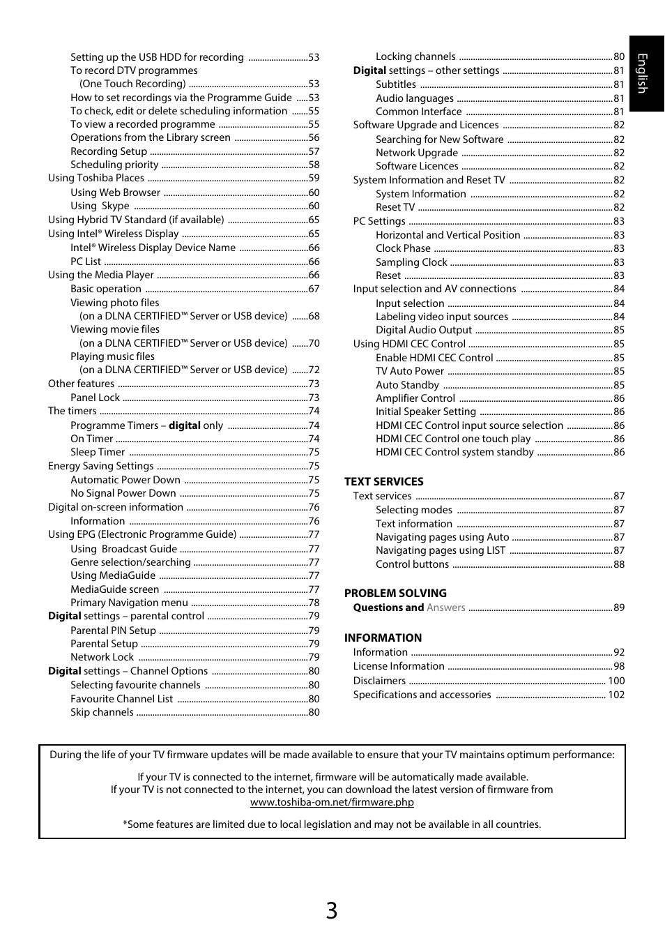 Toshiba TL969 User Manual | Page 3 / 102