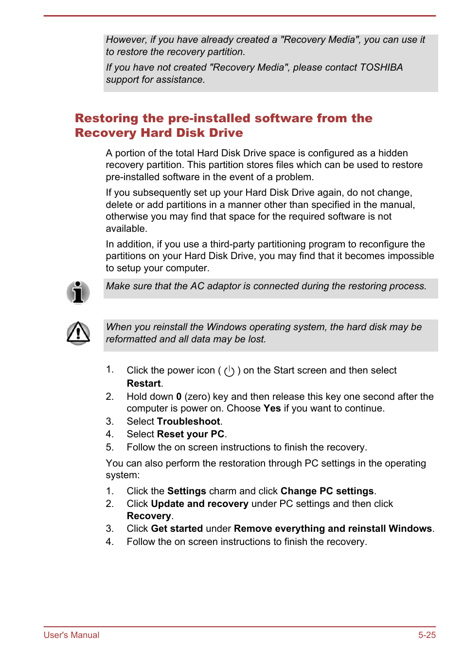 Toshiba Satellite P50-B User Manual | Page 113 / 148