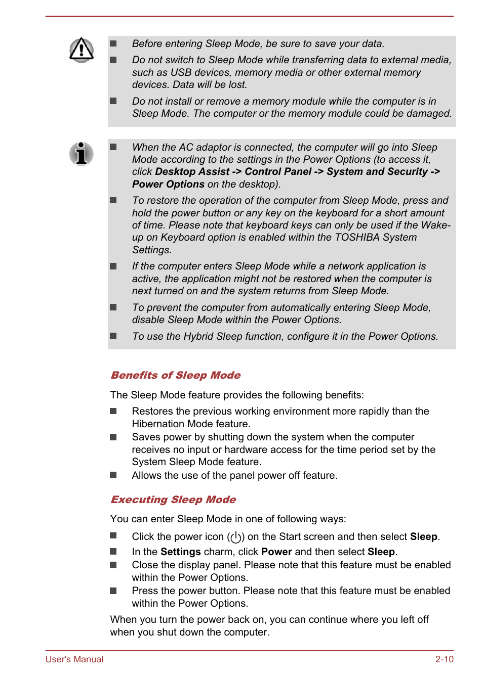 Toshiba Satellite P50-B User Manual | Page 31 / 148
