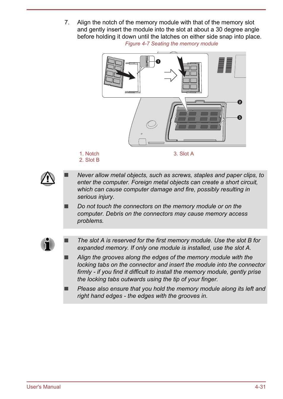 Toshiba Satellite P50-B User Manual | Page 77 / 148