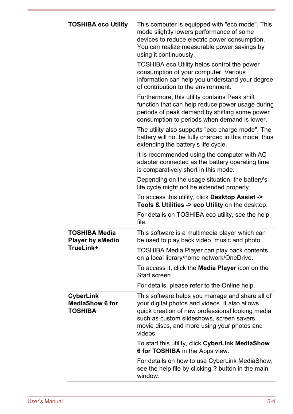 Toshiba Satellite P50-B User Manual | Page 92 / 148