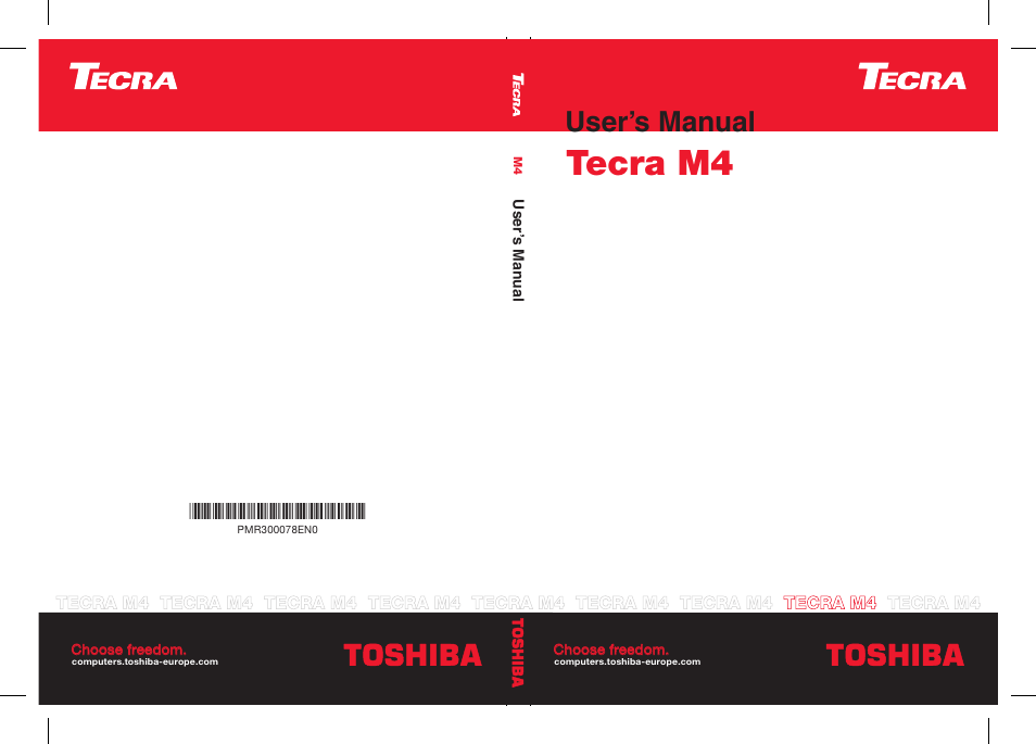 Toshiba Tecra M4 User Manual | 237 pages