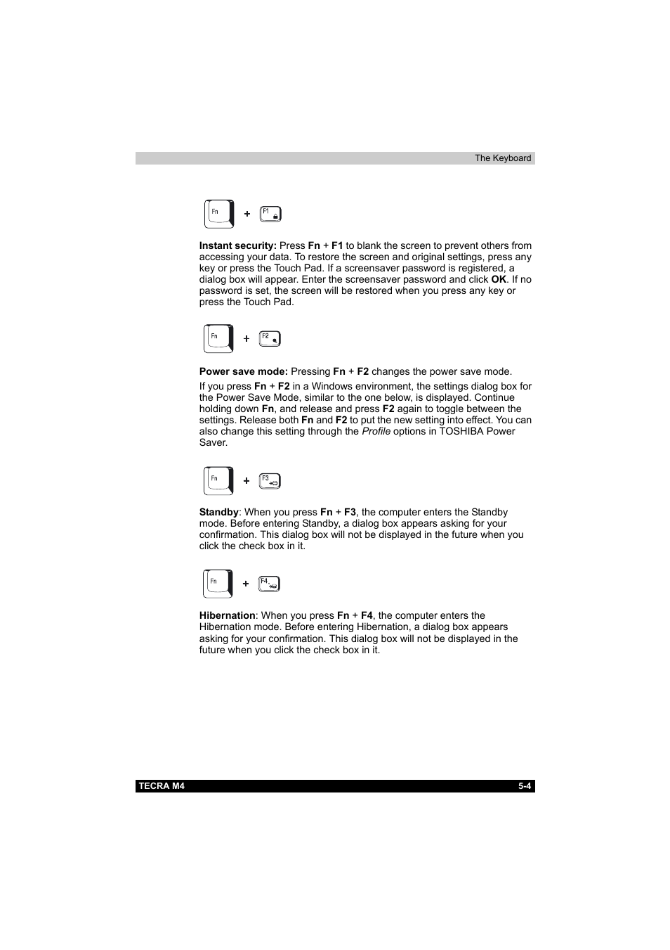 Toshiba Tecra M4 User Manual | Page 122 / 237