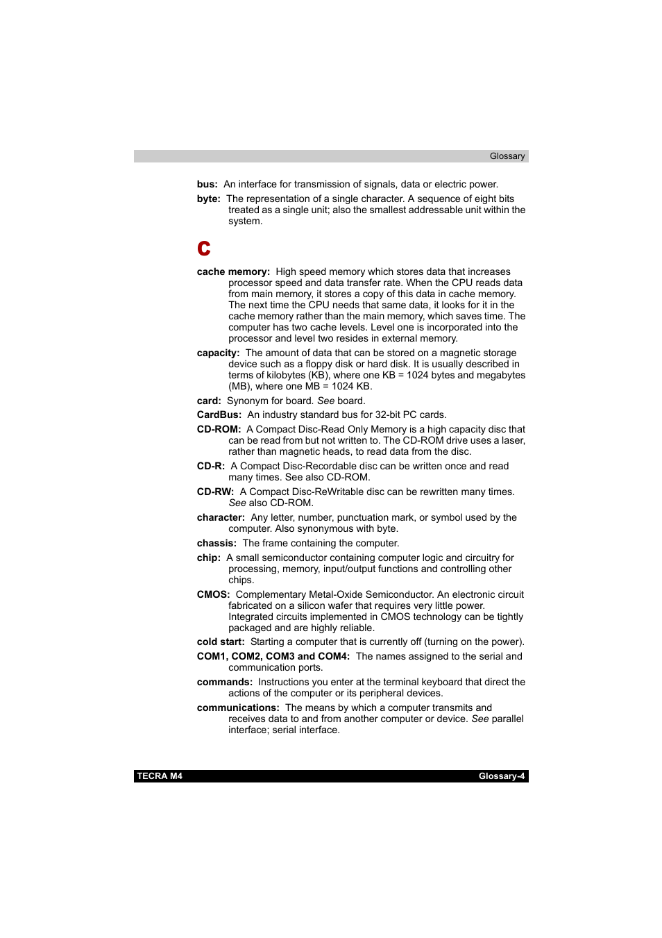 Toshiba Tecra M4 User Manual | Page 223 / 237